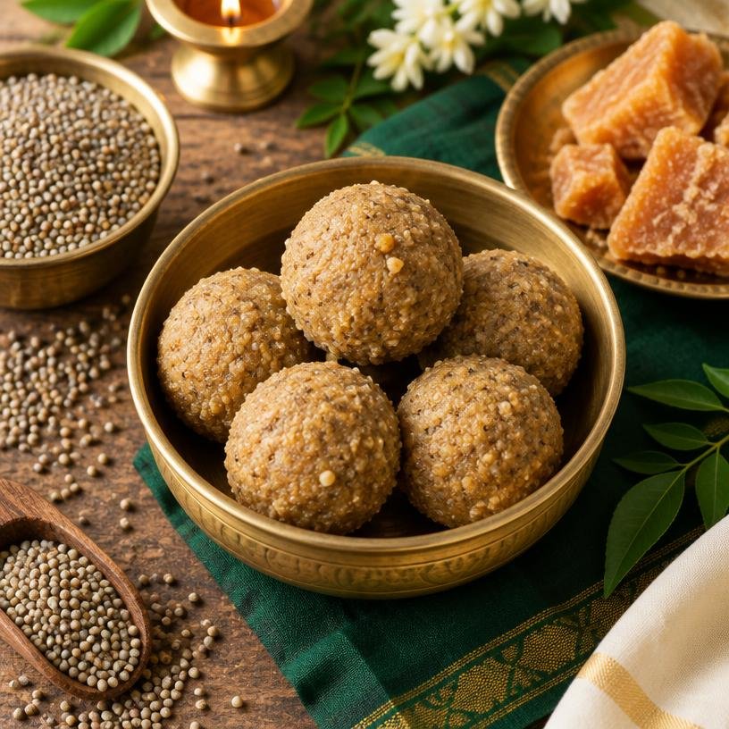 Millet Ladoo Dessert Cup